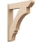 Ekena Millwork 7 1/2-in W x 32-in D x 40-in H Balboa Slat Rough Cedar Woodgrain TimberThane Outlooker, Primed Tan OUTUR075X32X40BOA24RCPR - alternate 1